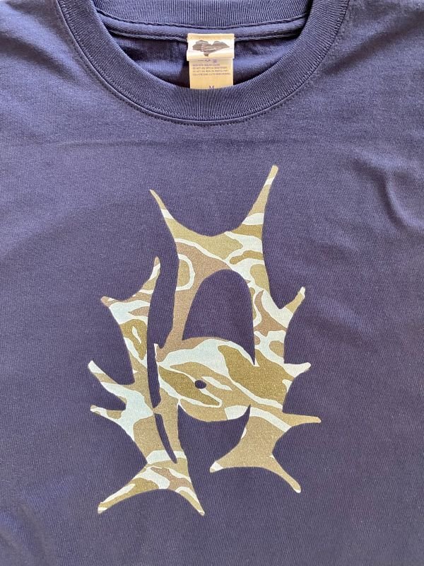 画像2: N  logo  camo  tee【ネイビー】 (2)